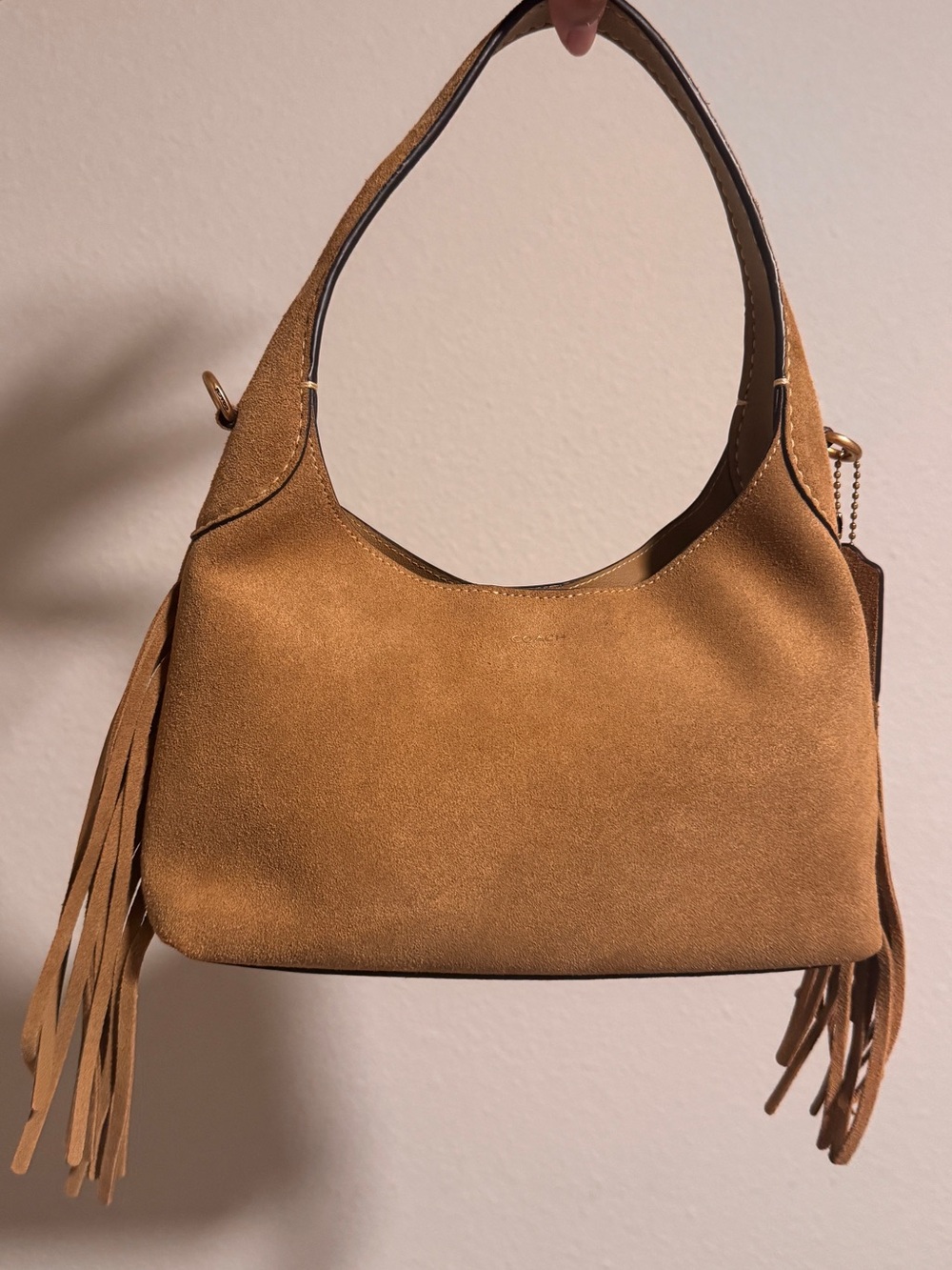 Coach Brooklyn 23 Sand Suede - Picture 1 of 5